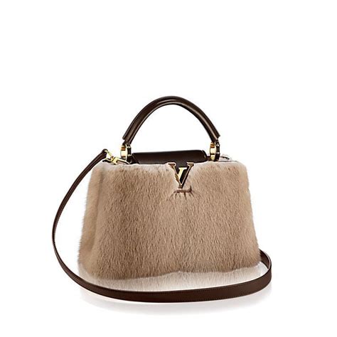 Sac en fourrure LOUIS VUITTON pour Femme .